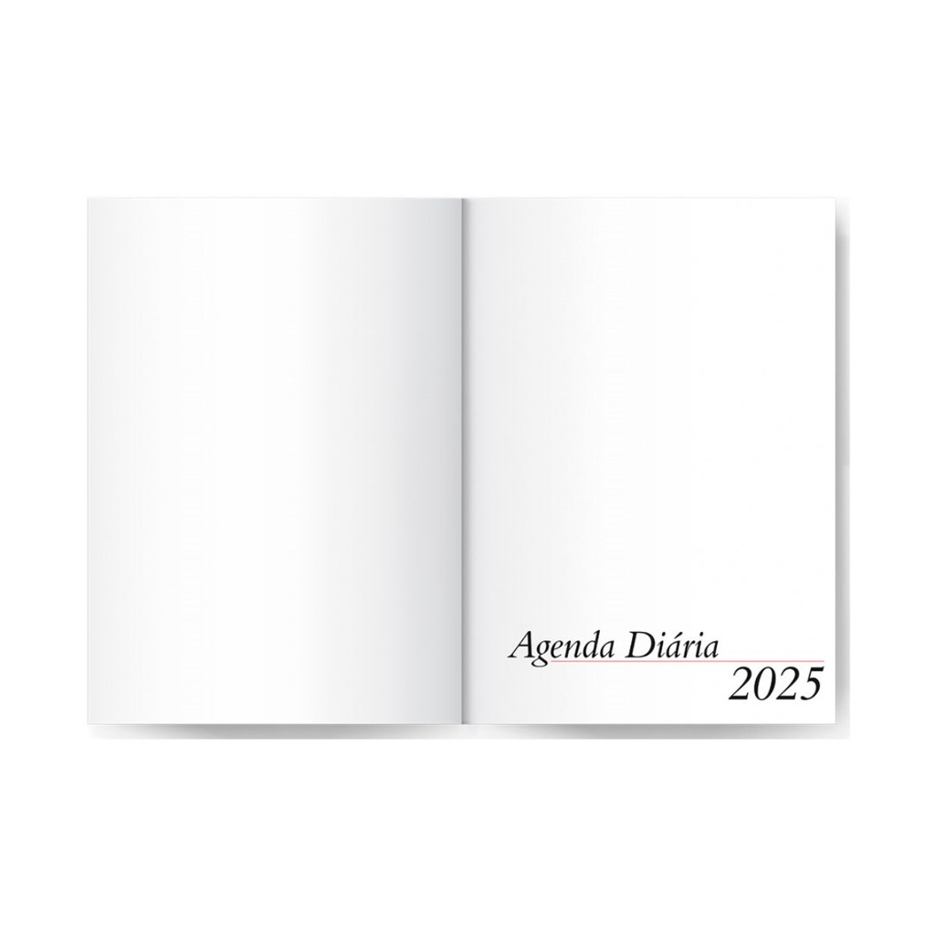 Agenda Diária Couro Executiva