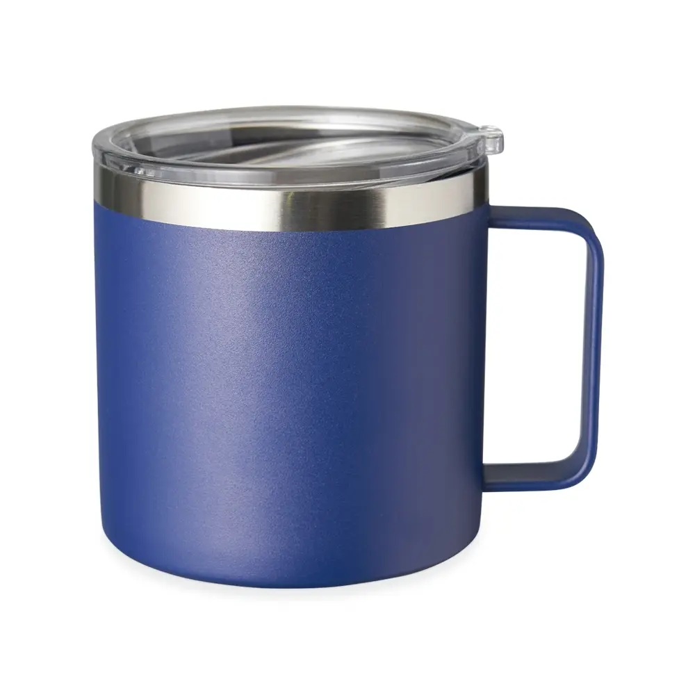 Caneca Térmica com Tampa Transparente  450 ml