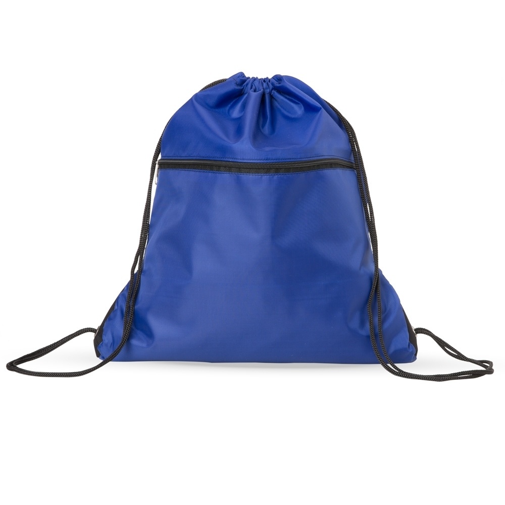 Mochila Saco com Ziper Oxford 35x40cm