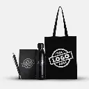 Kit Engajamento - Garrafa + Moleskine + Caneta + Bag