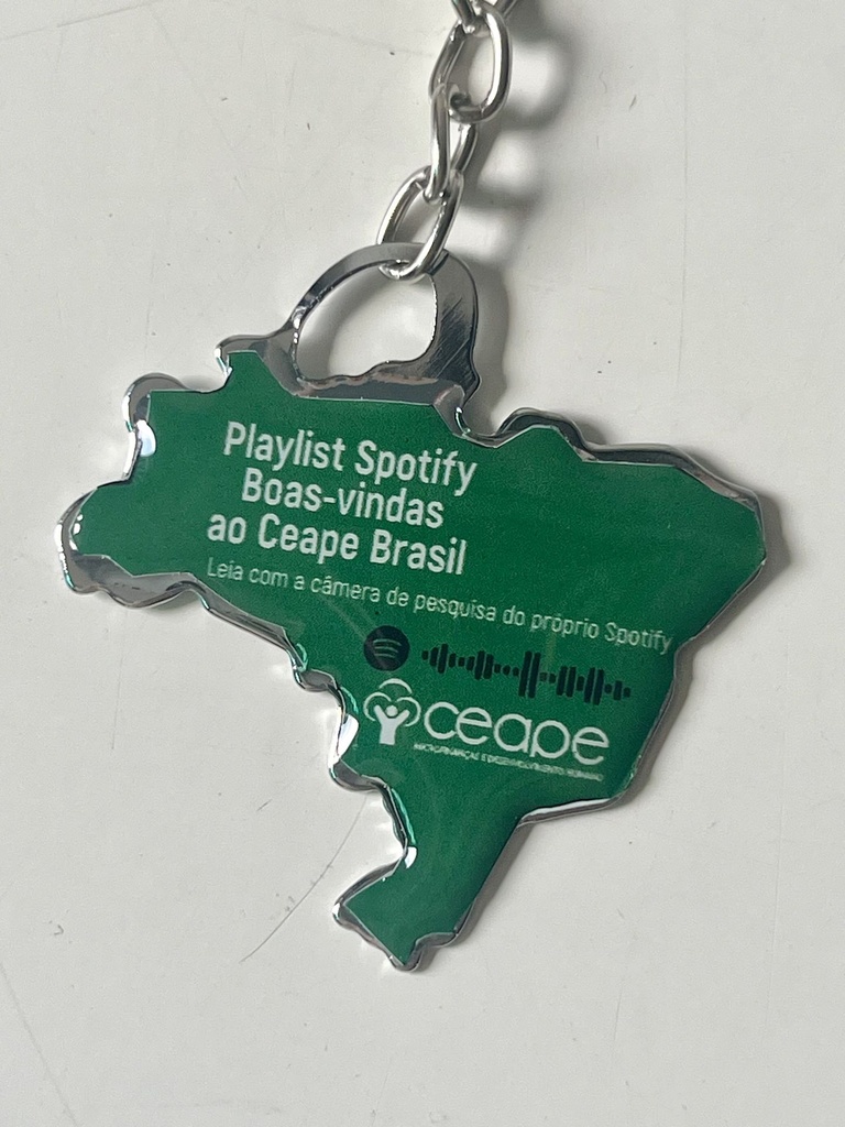 Chaveiro Mapa 