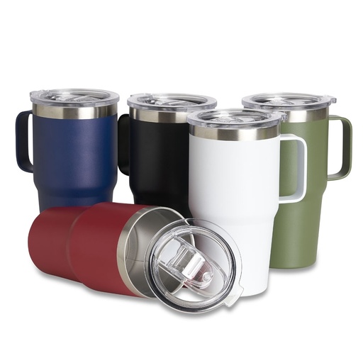 Caneca Térmica com tampa Transparente 700ml 
