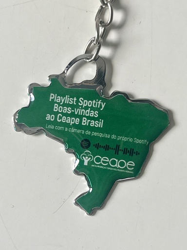 Chaveiro Mapa 