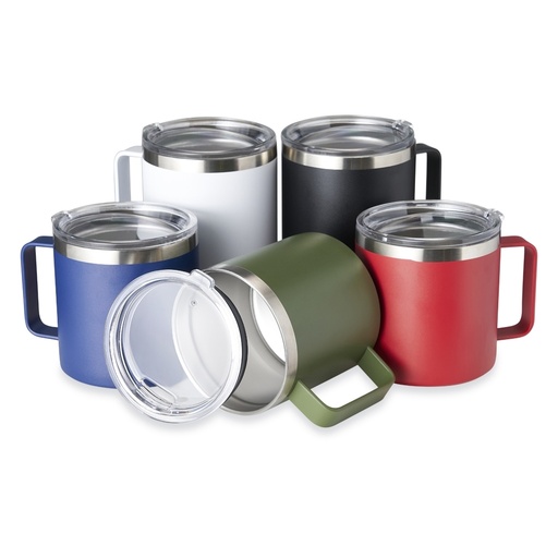 Caneca Térmica com Tampa Transparente  450 ml